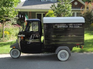 Wearing whitewall tires - looks nice after 14 years here in Bayfield